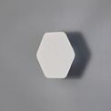 Melody Magnetic Base Wall Lamp, 12W LED 3000K 498lm, 15cm Horizontal Hexagonal, Sand White additional 4