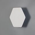 Melody Magnetic Base Wall Lamp, 12W LED 3000K 498lm, 20cm Horizontal Hexagonal, Sand White additional 2