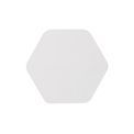 Melody Magnetic Base Wall Lamp, 12W LED 3000K 498lm, 20cm Horizontal Hexagonal, Sand White additional 6