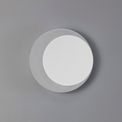 Melody Magnetic Base Wall Lamp, 12W LED 3000K 498lm, 15/19cm Round Right Offset, Sand White/Acrylic Frosted Diffuser additional 2
