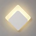 Melody Sand White/Acrylic Frosted Diffuser Magnetic Base Wall Lamp, 15/19cm Diamond Bottom Offset (12W LED 3000K 498lm) additional 1