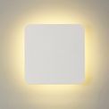Melody Magnetic Base Wall Lamp, 12W LED 3000K 498lm, 20/19cm Square Centre, Sand White/Acrylic Frosted Diffuser additional 4