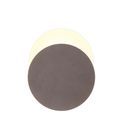 Melody Magnetic Base Round Bottom Offset, Coffee/Acrylic Frosted Diffuser Wall Lamp (12W LED) additional 3