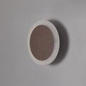 Melody Magnetic Base Wall Lamp, 12W LED 3000K 498lm, 15/19cm Round Centre, Coffee/Acrylic Frosted Diffuser additional 2