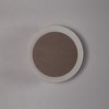 Melody Magnetic Base Wall Lamp, 12W LED 3000K 498lm, 15/19cm Round Centre, Coffee/Acrylic Frosted Diffuser additional 4