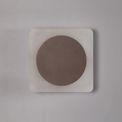 Melody Magnetic Base Wall Lamp, 12W LED 3000K 498lm, 15cm Round 19cm Square Centre, Coffee/Acrylic Frosted Diffuser additional 2