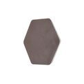 Melody Magnetic Base Wall Lamp, 12W LED 3000K 498lm, 20/19cm Horizontal Hexagonal Centre, Coffee/Acrylic Frosted Diffuser additional 7