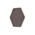 Melody Magnetic Base Wall Lamp, 12W LED 3000K 498lm, 20/19cm Horizontal Hexagonal Centre, Coffee/Acrylic Frosted Diffuser additional 5