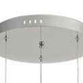 *Leah 3 Light Round Pendant, 3 x 5W LED, 3000K, 268lm, Polished Chrome, additional 11