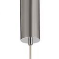 Rachel Multiple Pendant, 3 x 8W LED, 4000K, Smoked, Copper &amp; Champagne/Polished Chrome, additional 9