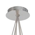 Ireine Polished Chrome 7 Light G9 Universal 1.5m Cluster Pendant, Suitable For A Vast Selection Of Glass Shades additional 2