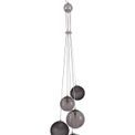Rylee, 5 x G9, Polished Chrome/Smoked Glass Pendant Light additional 4