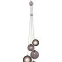 Rylee Pendant, 16 x G9, Polished Chrome/Smoked Glass additional 3