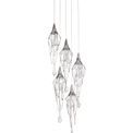 Ida Pendant Round, 5 x GU10, Polished Chrome additional 4