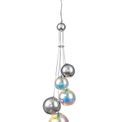 Rylee Pendant, 5 x G9, Polished Chrome/Iridescent Glass additional 9