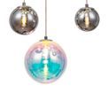 Rylee Pendant, 16 x G9, Polished Chrome/Iridescent Glass additional 5
