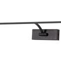 Large Pearl Sand Black Wall Light, 1 Arm (10W LED, 3000K, 850 Lumens) additional 4