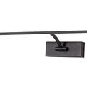 Large Pearl Sand Black Wall Light, 1 Arm (10W LED, 3000K, 850 Lumens) additional 3