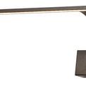 Pearl Large 2 Arm LED Wall Lamp/Picture Light in Sand Black additional 5