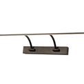 Pearl Large 2 Arm LED Wall Lamp/Picture Light in Sand Black additional 4