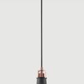 Bronx Small Pendant, 1 x E27, Graphite/Copper/White additional 2