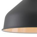 Bronx Small Pendant, 1 x E27, Graphite/Copper/White additional 9