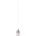 Bronx Small Pendant, 1 x E27, Sand White/Satin Nickel/White additional 3
