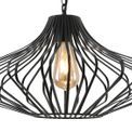 Kylie Pendant, 1 x E27, Matt Black additional 6