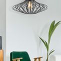 Kylie Pendant, 1 x E27, Matt Black additional 13