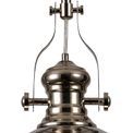 Lucinda Pendant, 1 x E27, Polished Nickel/Frosted Glass additional 6