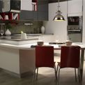 Lucinda Pendant, 1 x E27, Polished Nickel/Frosted Glass additional 10