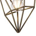 Destiny Antique Brass Small Pendant Light with 1 x E27 Socket additional 8
