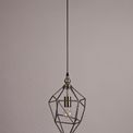 Destiny Medium 1 Light Pendant in Antique Brass additional 2