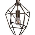 Destiny Medium 1 Light Pendant in Antique Brass additional 8