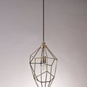 Destiny Large Pendant, 1 x E27, Antique Brass additional 2