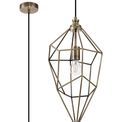Destiny Large Pendant, 1 x E27, Antique Brass additional 3