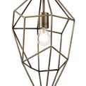 Destiny Large Pendant, 1 x E27, Antique Brass additional 8