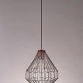 Vienna Small Pendant, 1 x E27, Antique Copper/Black additional 2