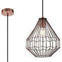 Vienna Small Pendant, 1 x E27, Antique Copper/Black additional 3