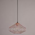 Vienna Medium Pendant, 1 x E27, Antique Copper/Black additional 2