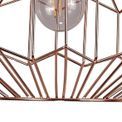 Vienna Medium Pendant, 1 x E27, Antique Copper/Black additional 7