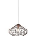 Vienna Medium Pendant, 1 x E27, Antique Copper/Black additional 4
