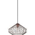 Vienna Medium Pendant, 1 x E27, Antique Copper/Black additional 3