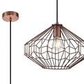 Vienna Medium Pendant, 1 x E27, Antique Copper/Black additional 5