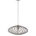Lyla Elliptical Sphere Pendant, 1 x E27, Polished Nickel additional 4