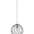 Lyla Sphere Pendant, 1 x E27, Polished Nickel additional 3