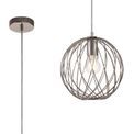 Lyla Sphere Pendant, 1 x E27, Polished Nickel additional 4