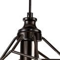 Destiny Small Pendant, 1 x E27, Black Nickel additional 8