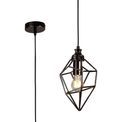 Destiny Small Pendant, 1 x E27, Black Nickel additional 10
