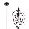 Destiny Medium Pendant, 1 x E27, Black Nickel additional 5